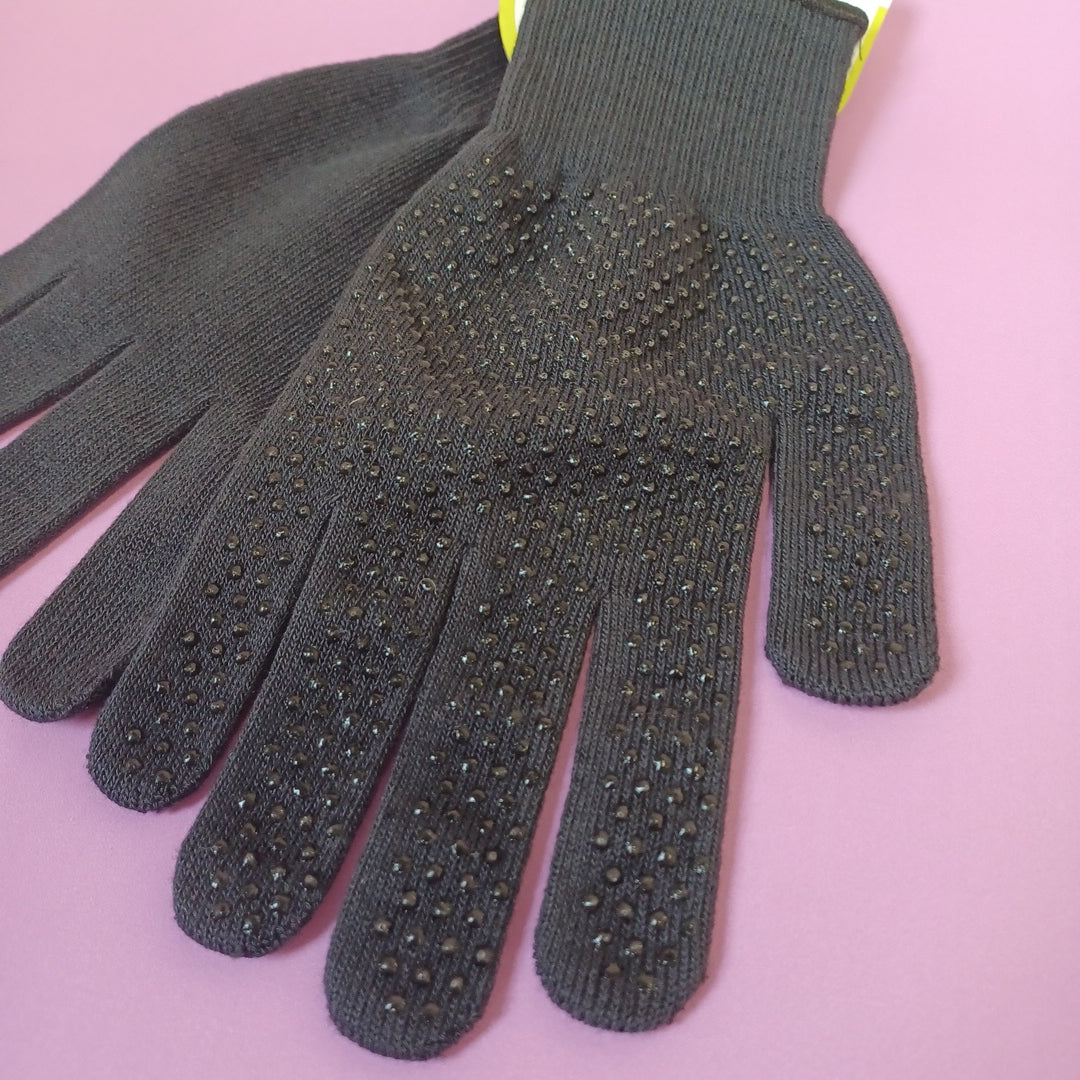Lowe Alpine Stretch knit grip gloves size Large