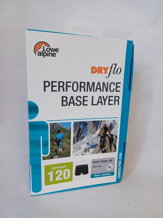 Men's Lowe Alpine Performance Base Layer Dryflo Briefs XL